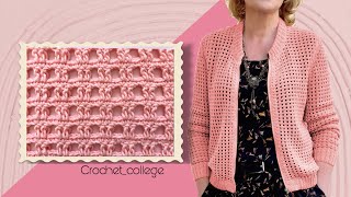 Amazing 😍 💯 Crochet Women Sweater pattern⚡️How to crochet [upl. by Tuchman]