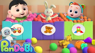 Clean up Song  Tidy up Song  More Nursery Rhymes amp Kids Songs  Pandobi [upl. by Acirema]