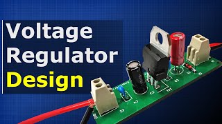 5V Regulator design tutorial  How it works how to design PCB altium [upl. by Rayham]