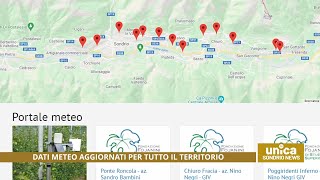 Dati meteo aggiornati per tutto il territorio [upl. by Esidarap]