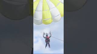 Paragliding at Havelock Island Andaman vairalvideo shortsvideo paragliding havelockisland [upl. by Lorelie]