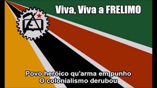 Mozambique National Anthem in 19752002 Viva Viva a FRELIMO  Nightcore  Lyrics [upl. by Dercy454]