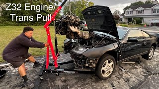 Pulling the VG30 Drift 300zx Rebuild Part 2 [upl. by Queenie226]