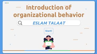 Chapter one Introduction of organizational behavior [upl. by Athalie402]