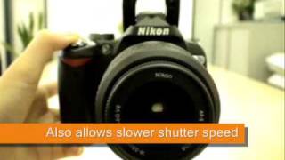 Nikon D60 with 1855 VR Lens Kit  demonstration video [upl. by Eenehs392]