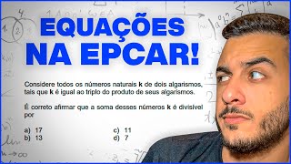 ÁLGEBRA EPCAR EQUAÇÕES  Questão 12  EPCAR 2022 [upl. by Biddie502]