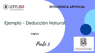 Lógica  Deducción Natural Ejemplos [upl. by Gertruda]