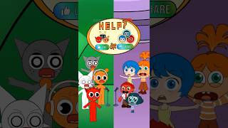 Incredibox Sprunki vs Inside Out 2  Which team will win shorts animation [upl. by Margret939]