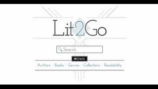 Free audiobooks download lit2go website [upl. by Nov]