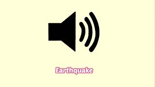 Earthquake Sound Effect [upl. by Ayhay660]