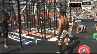 2010 CrossFit Games  Mens Event 5 quotCleanHSPUquot Final Heat [upl. by Reteip684]