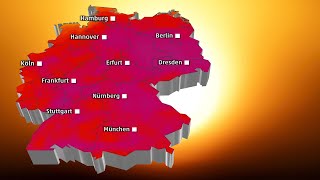 Über 30 Grad nächste Woche in Deutschland [upl. by Anala]