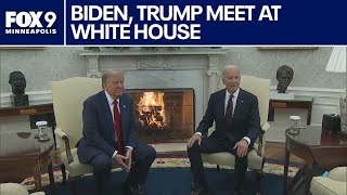 Biden Trump meet for transition talks FULL COMMENTS [upl. by Katuscha]