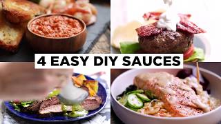 Every Great Dish Needs a Sidekick 4 Easy DIY Sauces That Will Save the Day [upl. by Hillinck]