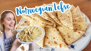 Norwegian Potato Lefse Recipe [upl. by Htiekal]