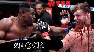 ngannou vs miocic 2 highlights [upl. by Ahcmis]