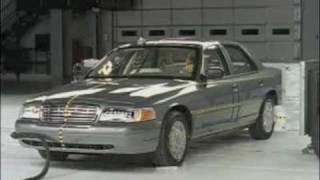 20032010 Ford Crown Victoria  IIHS Crash Tests [upl. by Alodee]