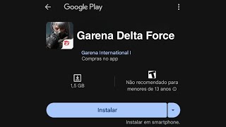 BAIXE AGORA O APK DA GARENA DELTA FORCE MOBILE NO BRASIL 🇧🇷 [upl. by Kimmi]