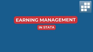 Earning Management in Stata  Accrual management in Stata [upl. by Llyrad351]