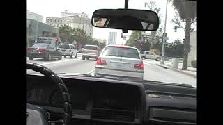 Driving around West Los Angeles LA Sawtelle Santa Monica in my Toyota Corolla in 2003 [upl. by Cida]