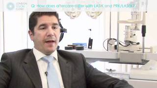 How does aftercare differ with LASIK and PRKLASEK [upl. by Lewellen]