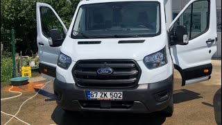 Ford Transit Yıkama  Araba Yıkama videoları  asmr [upl. by Elleved]