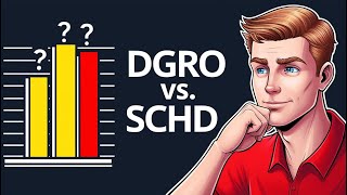 DGRO vs SCHD 50k IN 👉 Which ETF is Better [upl. by Nooj]