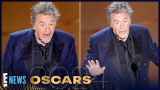 Al Pacinos AWKWARD Best Picture Announcement Divides the Internet  2024 Oscars [upl. by Ylrahc]