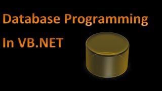 Databases and VBNET tutorial 01  Part 1 Introduction [upl. by Nylinnej]