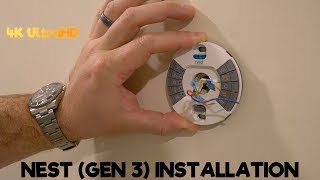 Nest Generation 3 Installation Video [upl. by Katalin]