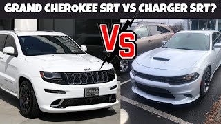 Dodge Charger Scat Pack VS Jeep Grand Cherokee SRT Which One Should You Get [upl. by Cordey]