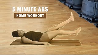 5 minute core strength workout  abdominal exercises [upl. by Noll]