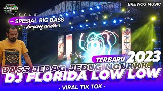 DJ FLORIDA LOW LOW ‼️ Viral Tik Tok Bass Jedag jedug ngukkk  spesial big bass  brewog studio [upl. by Uzia]