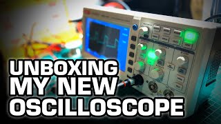 My New Oscilloscope  Unboxing [upl. by Holbrooke824]