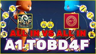 ALL IN VS ALL IN  FAMOUS FAMILY VS HOF ALLIANCE ALL IN AT A1 TOBD4F  HOF WIN  MIR4 [upl. by Haidedej]