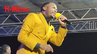 Mathias Mhere performing at evangelist Eria Chibvongos gospel crusade [upl. by Estella]