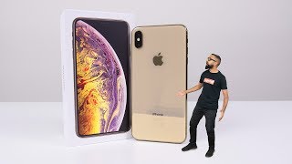 iPhone XS Max Unboxing Gold 512GB [upl. by Pool]