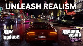 THIS FREE GTA 5 Graphics Mod is INSANE  NVE Natural Vision Evolved [upl. by Khalin]