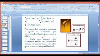 VISCOSIDAD DINAMICA Y CINEMATICA PROPIEDADES FISICAS D FLUIDOS [upl. by Oirrad]