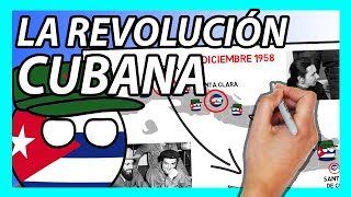 La REVOLUCIÓN CUBANA en 10 minutos  Breve historia de CUBA [upl. by Pauli]