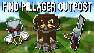 How to Find a Pillager Outpost in Minecraft All Versions [upl. by Ayatnahs]