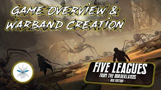 Five Leagues from the Borderlands  Game Overview and Warband Creation [upl. by Ahsele]