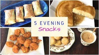 5 TASTY EVENING SNACK ideas for kids [upl. by Etselec548]