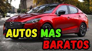 LOS 10 AUTOS MAS BARATOS DE MEXICO 20242025 [upl. by Nahguav]