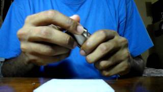 how to refill a nibo lighter part 2 [upl. by Ahtanoj567]