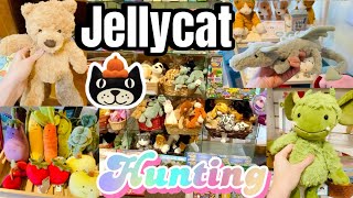 Lets Go JELLYCAT Hunting • Shopping for Stuffed Animals Jellycats [upl. by Enyrhtac86]