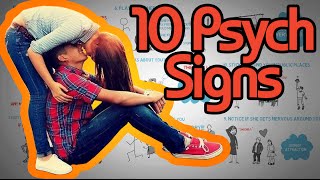 10 Psychological Signs a Girl Likes you  How to tell if she’s attracted [upl. by Amye71]