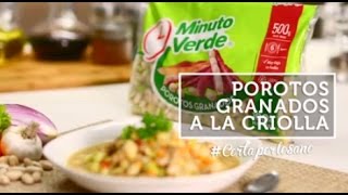 Porotos Granados a la Criolla [upl. by Ahsemal]