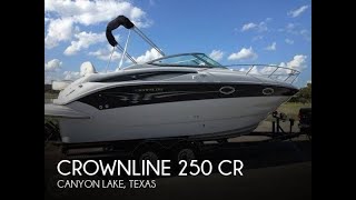 UNAVAILABLE Used 2004 Crownline 250 CR in Canyon Lake Texas [upl. by Norit]