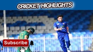 Afghanistan vs South Africa Odi Highlights 2024 [upl. by Okir]